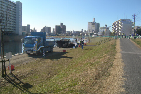 旧中川水辺公園整備工事